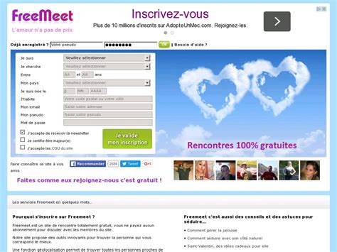 site de rencontre freemeet